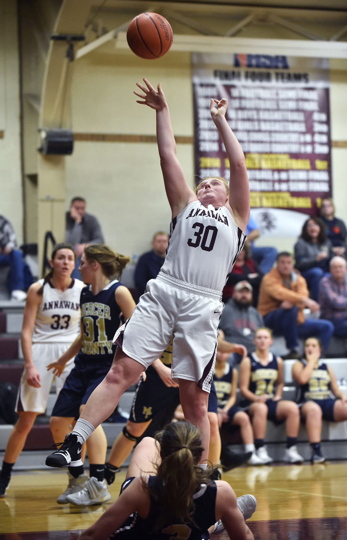Prep Girls' Basketball: Annawan vs. Mercer County